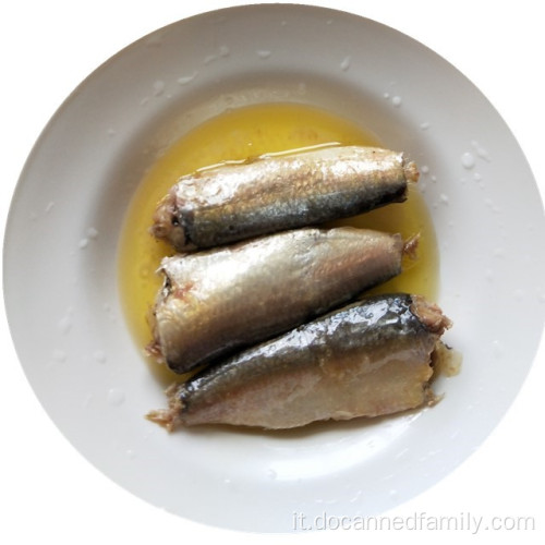 sardine in scatola in olio vegetale con carota